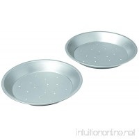Chicago Metallic Commercial II Traditional Uncoated 9-Inch Perforated Pie Pans  Set of 2 - B003YKGRSM